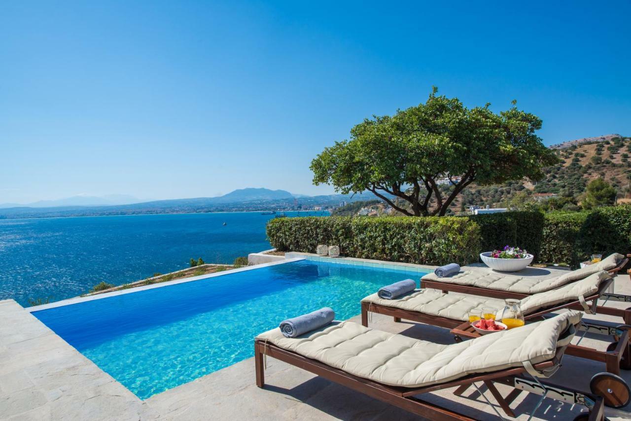 Helidoni Hill Seaview Family Villa Palaiokastro  Exterior photo